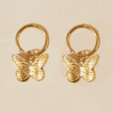 Grace Gold Butterfly Earrings
